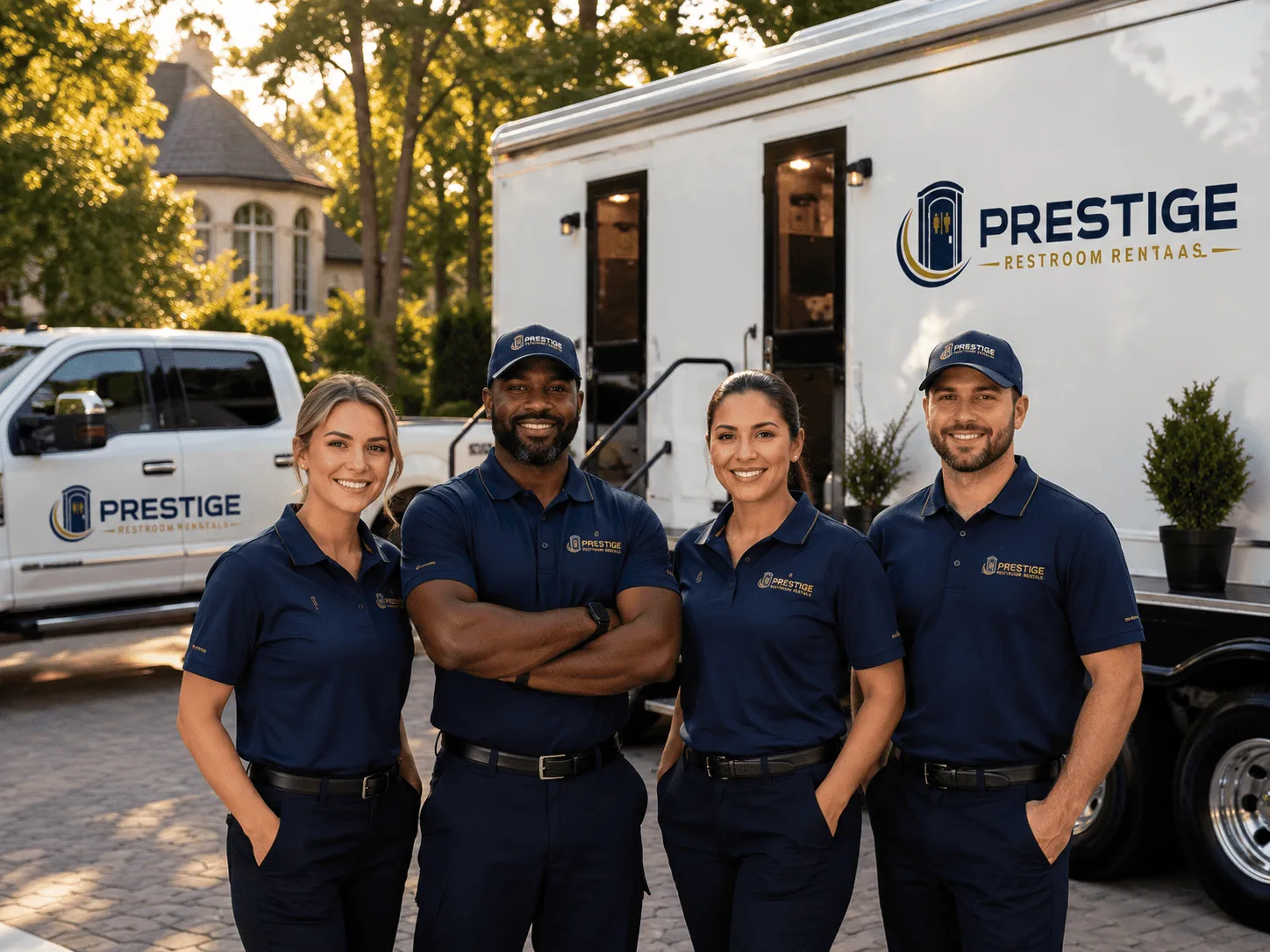 Trusted Luxury Portable Restrooms company in Charlotte, TX